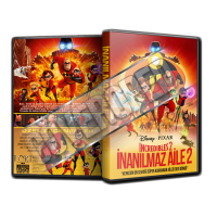 İnanılmaz Aile 2 - Incredibles 2 - 2018 Türkçe Dvd Cover Tasarımı